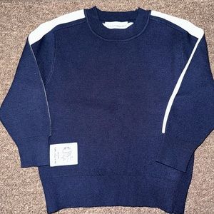 Exclusive Navy Blue Sandro Kermit The Frog Sweater